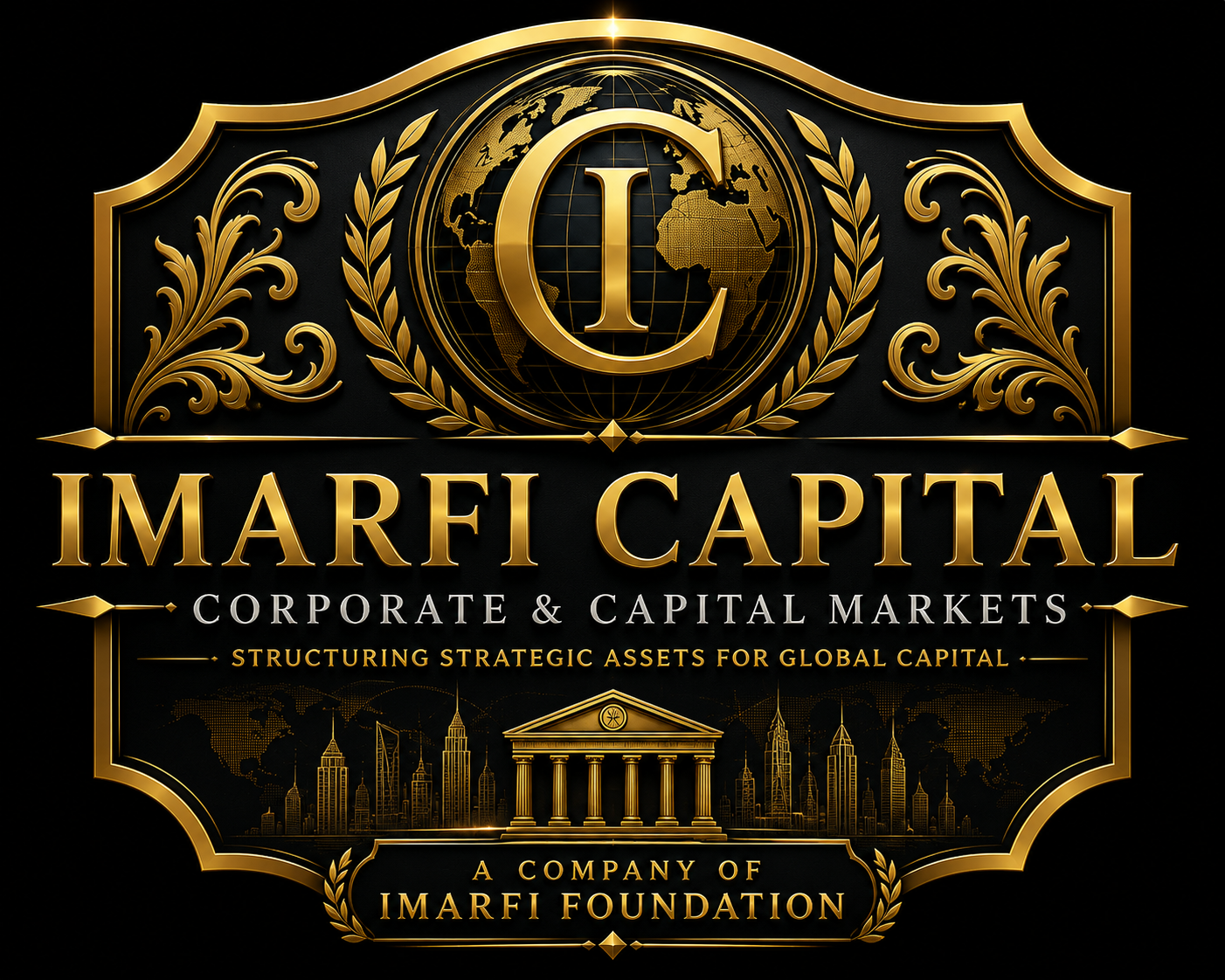 Final institutional summary infographic for IMARFI CAPITAL